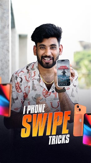 Abhijith V Nair on Instagram: "Do you know how to use swipes on iPhone? 🤔 Let me show you! 👇 * Swipe left to turn off the 🔦 flashlight. * Swipe right on the bottom bar to view recent apps 📱. * Use two fingers to select multiple messages ✉️✉️. * Press the camera shutter button and swipe right for continuous photos 📸➡️. * Swipe on the flashlight icon to adjust brightness 🌟 and direction ↔️. * In WhatsApp, swipe left on a chat to archive it 🗂️. * In Safari, swipe at the bottom to switch tabs