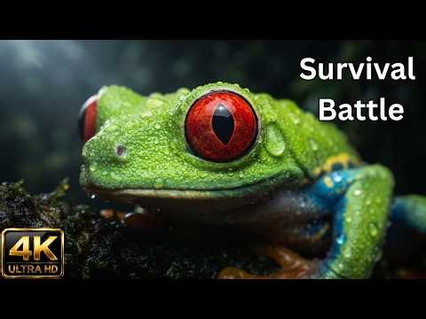 FROG DISCOVERY 4K | Life & Death in the Undergrowth | 60FPS Cinematic Wildlife Film