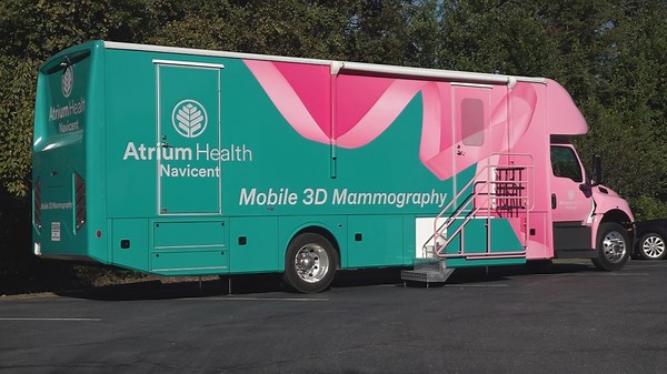 Atrium Health Navicent's mammogram bus making stops across Central Georgia to increase access to lifesaving care