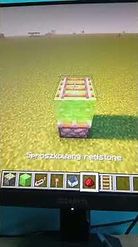 how to make Perfect bouncing Minecart in Minecraft!