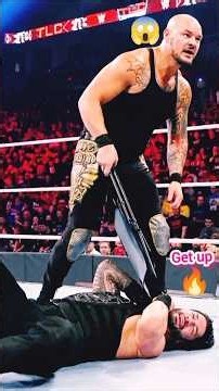 Roman Reigns Couldn't Stop Baron Corbin 🤯😨| Tribal Chief vs King Corbin Pure Chaos😱 #taiseditz