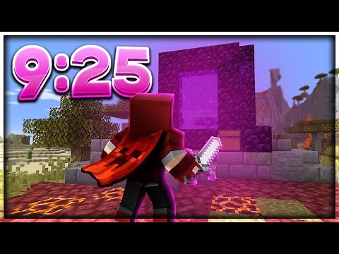 Beating Minecraft in less than 10 Minutes | FSG Speedrun