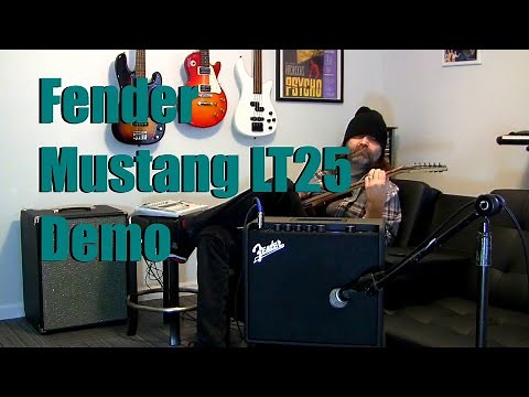 Fender Mustang LT25 Demo including all 30 presets