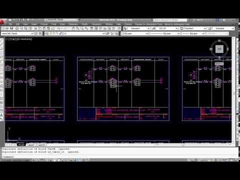 Example of automatic drawing in AutoCAD by VBA (Loop Diagram)
