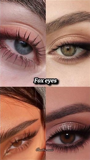 Types of Eyes 👁✨ | Which One Do You Have?” #creativemano #eyes #craft #eyemakeup #kfashion