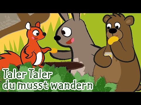 Taler, Taler, du musst wandern | Kinderlieder - die kleine Eule & ihre Freunde