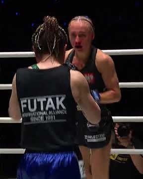 Martyna Dominczak and Yu Yau Pui went all out in this explosive Muay Thai clash! 🔥