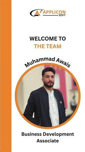 Welcome to the Team, Muhammad Awais