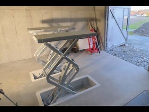 Installing a car lift