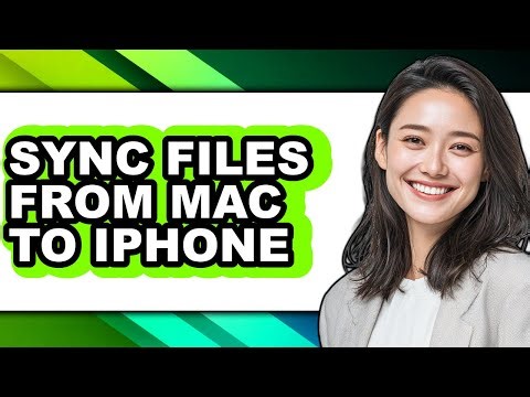 How to Sync Files from Mac to Iphone (updated)