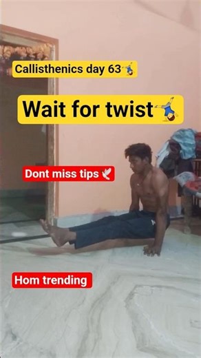 calisthenics unlock day 63. step by spet tips |