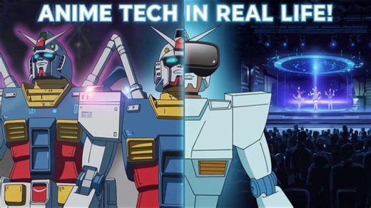10 Real-Life Technologies Inspired by Anime – From Gundam to VR!