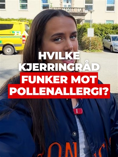 Kjerringråd mot pollenallergi i Bergen