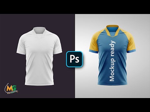Football | Soccer Jersey Mockup & Jersey Design | Using Photoshop.