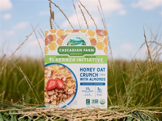 Cascadian Farm 1% Kernza Initiative Cereals | General Mills