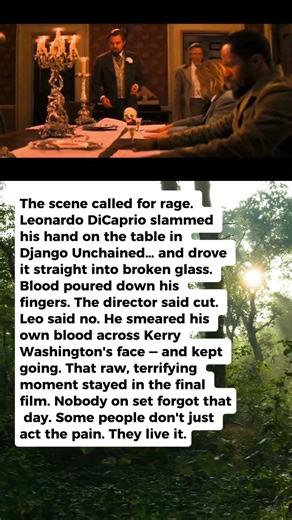 Leonardo DiCaprio Sliced His Hand Open & Kept Acting Through The Pain