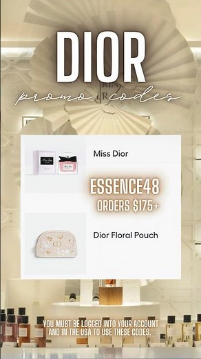 October 2025 Dior Promo Codes 🍁 | #dior #diorbeauty #diorpromocodes #makeup #beauty #luxurybeauty