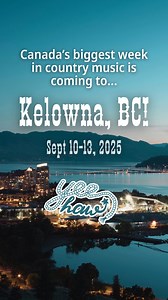 Dust off your cowboy boots - the biggest week in Canadian country music is coming to Kelowna for the first time ever! From fan events and concerts to public art, there's something for everyone at Country Music Week 2025, Sept 10-13th. To cap it all off, we're celebrating all the talent and hard-work that makes Canada a country music powerhouse at the 2025 CCMA Awards on Sept 13th. Congratulations to all the nominees from right here in BC and across Canada! Watch the awards live on CTV, Sept 13th