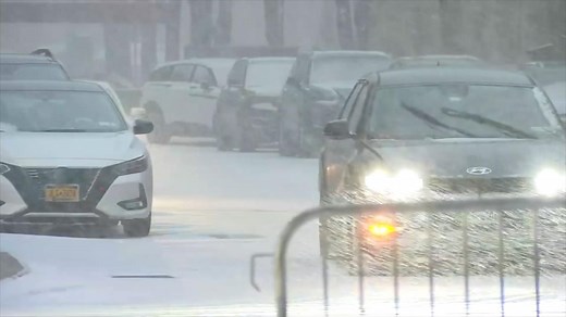 Snow blankets Syracuse as winter storm sweeps the Northeast