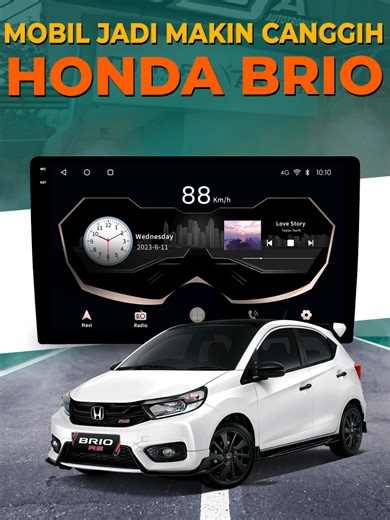 Upgrade Head Unit Brio Terbaru di Begja Autotronics