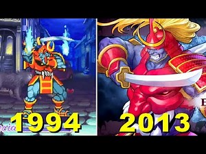 Evolution of Darkstalkers Games (1994-2013)