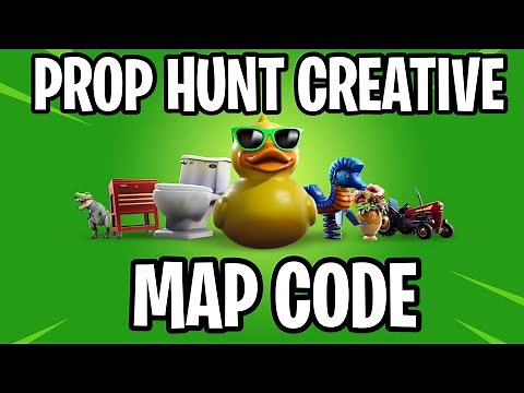 Fortnite Prop Hunt Creative Mode Map Code | How To Play Fortnite Prop Hunt