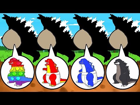 Evolution of GODZILLA PREGNANT : Who Is The Next King of Monsters?? - Godzilla Animation Compilation