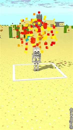 Buff Zombie Become Herobrine In Defeat Superman Challenge 💀 #shorts​ #minecraft​ #animation​ #