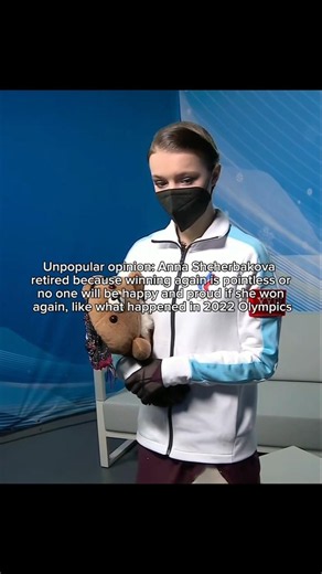 Anna won't compete again #figureskating #iceskating #olympics