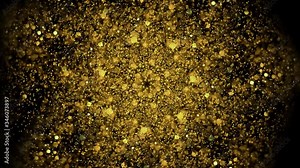 golden particles waterfall wedding led screen background video footage. abstract, christmas, light, bokeh, gold, bright,