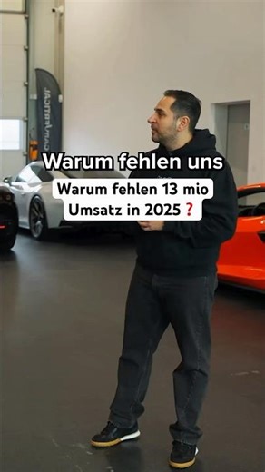 Warum fehlen 13 mio Umsatz in 2025❓ #omidmouazzen #autohandel