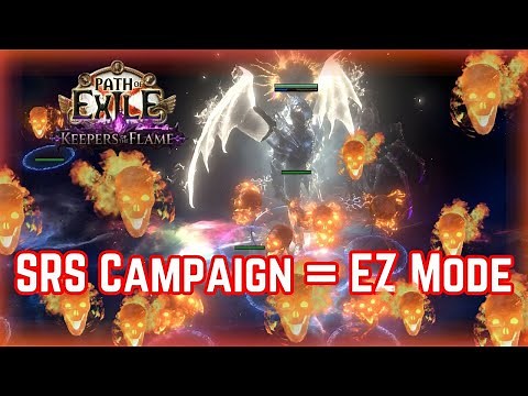 Path of Exile (PoE) 3.27 SRS Necromancer is INSANE 🤯 | Summon Raging Spirits Campaign Build Guide