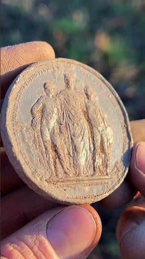 A huge medallion from Denmark discovered metal detecting the fields of Perthshire in Scotland!