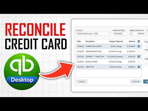How To Reconcile Credit Card In Quickbooks Desktop (Full Guide)