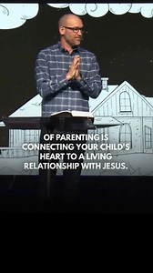 The most important part of parenting is connecting your child's heart to a living relationship with Jesus. #reels #connection #heart #jesus | Connection Point Church