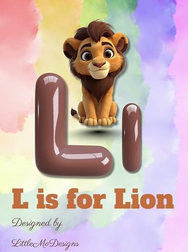 L for Lion 🦁 | Fun Alphabet Learning for Kids🌼