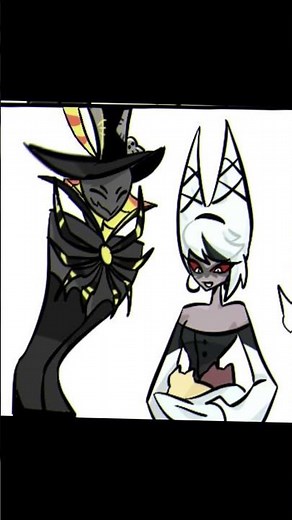 The tender side of Zestial and Carmilla ❤️ (Hazbin Hotel Fandub)