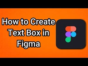 How to Create Text Box in Figma
