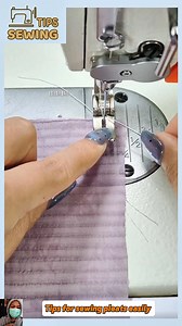 Tips for sewing pleats easily #tips #tipsandtricks #sewing #sewinghacks #tipsandtrick | Sewing Tips