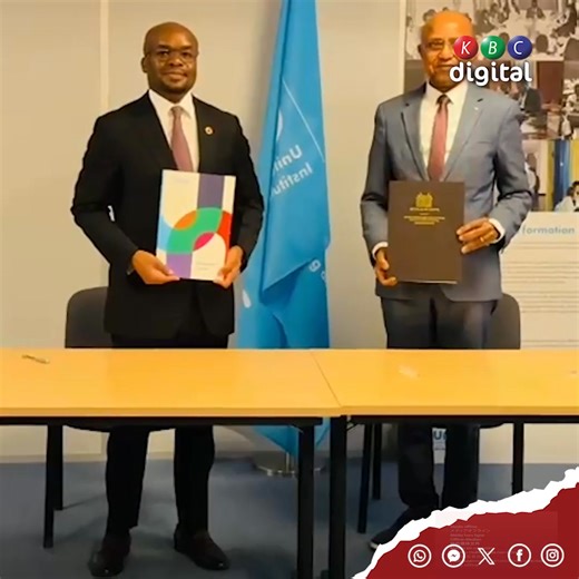 The Government of Kenya has signed a three-year Memorandum of Understanding with the United Nations Institute for Training and Research (UNITAR) to strengthen training, research and institutional capacity for agencies responsible for internal security and public administration. #KBCRadioTaifa ^FN | KBC Radio Taifa, Sauti Ya Mkenya