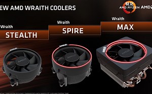 AMD Ryzen处理器Wraith Max散热器灯效实拍