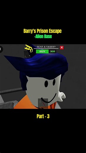 👾 Barry’s Prison Escape: Alien Base Part 3 | #robloxgameplay