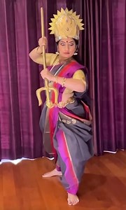 Katyayani is the sixth aspect of the Navadurga forms of Mahadevi. She is seen as the slayer of the tyrannical demon Mahishasura. In Shaktism, she is associated with the fierce forms of Shakti or Durga, a warrior goddess, which also includes Bhadrakali and Chandika. Skanda Purana mentions her being created out of the spontaneous anger of Gods, which eventually led to slaying the demon, Mahishasura, mounted on the lion. When the gods had sought Vishnu in their distress, he and at his command Shiva