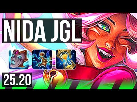 NIDALEE vs MASTER YI (JGL) | Legendary | KR Master | 25.20