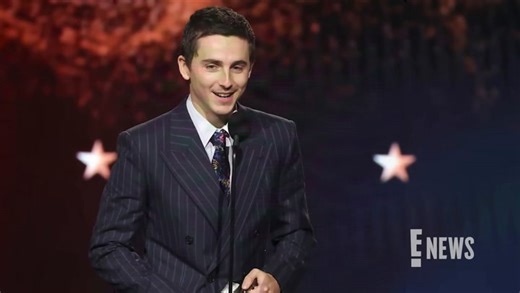 Timothée Chalamet’s Oscar rival caught looking unimpressed at speech