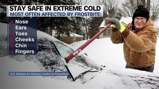 How to stay safe in extreme cold
