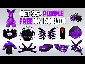 HURRY! GET 35+ PURPLE ITEMS & MINI PLUSHIE AVATAR FREE (ROBLOX 2026)