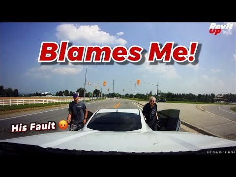 Driver Hits Me & Lies About It. Near Misses & Bad Drivers Dashcam Videos 821
