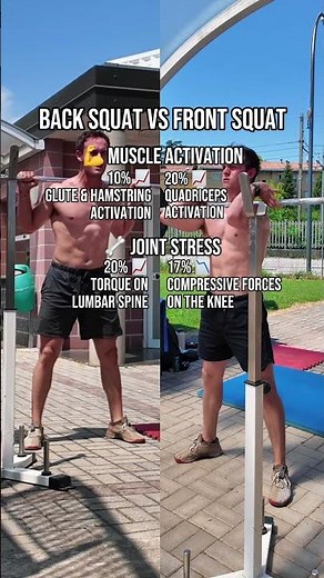 Back VS Front Squat