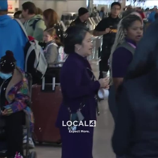 Local 4 News Detroit on Instagram: "Hundreds of passengers were stuck Friday morning at Detroit Metro Airport as a computer issue prompted a ground stop for Delta flights. Progress has been made and the situation has now been upgraded to a ground delay."